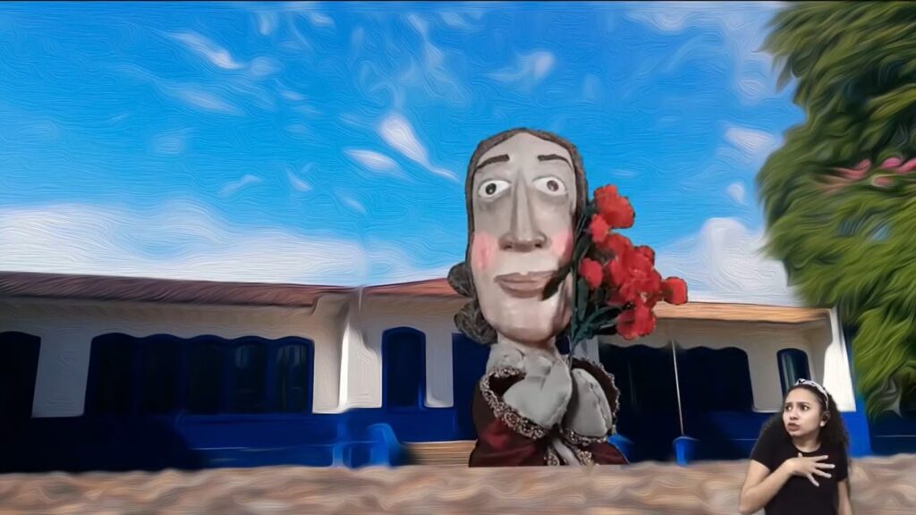 Filme Dirceu em Frente à Casa de Marília